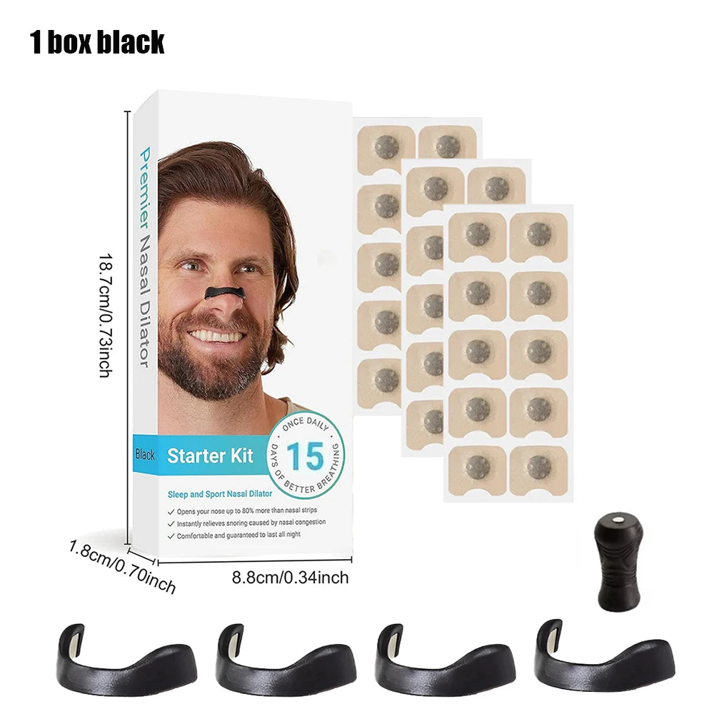 Magnetic Nose Strips - (1 set black)